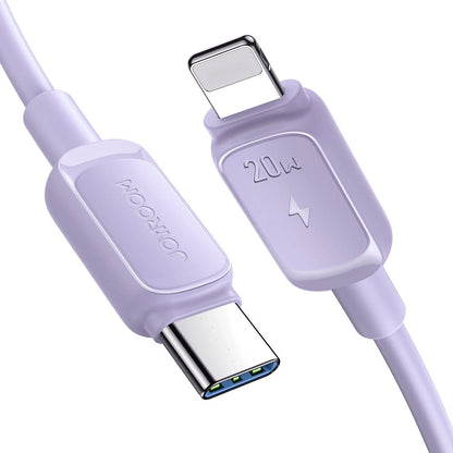 USB-C to Lightning Data and Charging Cable Joyroom S-A14, 20W, 1.2m, Purple