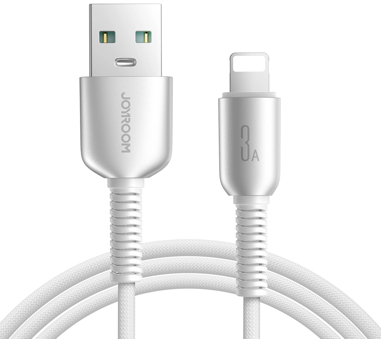 USB-A to Lightning Data and Charging Cable Joyroom S-A51, 18W, 1.2m, Gray