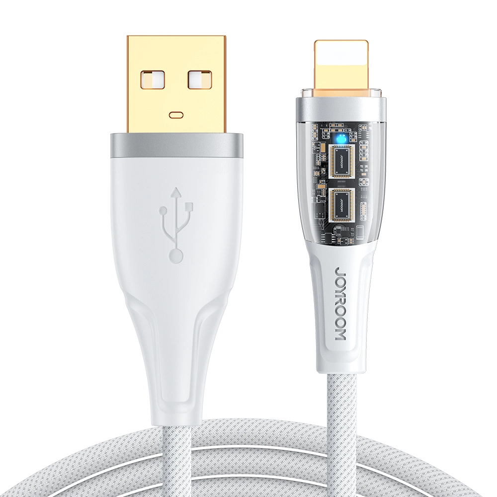 Kabel do przesyłu danych i ładowania USB-A - Lightning Joyroom S-UL012A3, 18W, 1,2m, biały