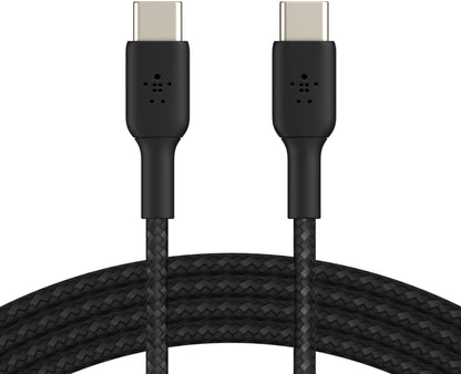 Kabel do przesyłu danych i ładowania USB-C - USB-C Belkin BoostCharge Pro, 60W, 2m, czarny CAB004bt2MBK