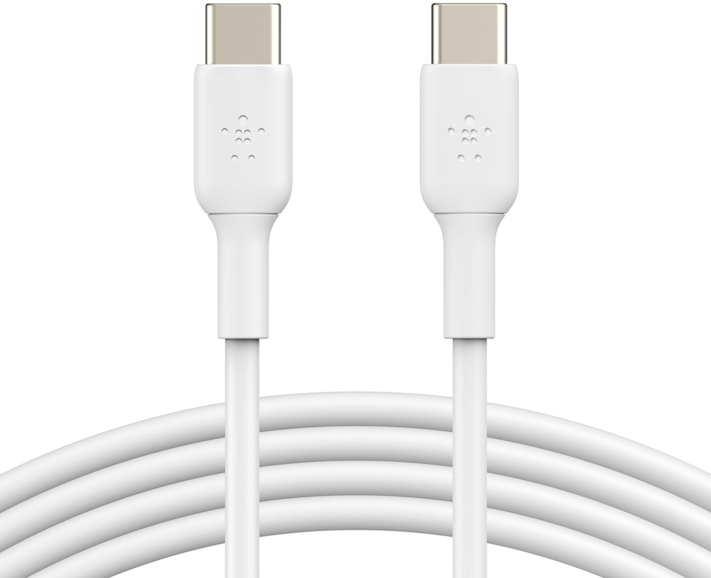 Kabel do przesyłu danych i ładowania USB-C - USB-C Belkin BoostCharge, 60W, 2m, biały CAB003bt2MWH