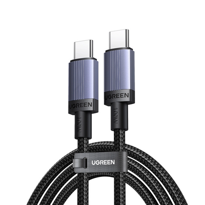 Kabel do przesyłania danych i ładowania USB-C - USB-C UGREEN, 100W, 2m, czarny