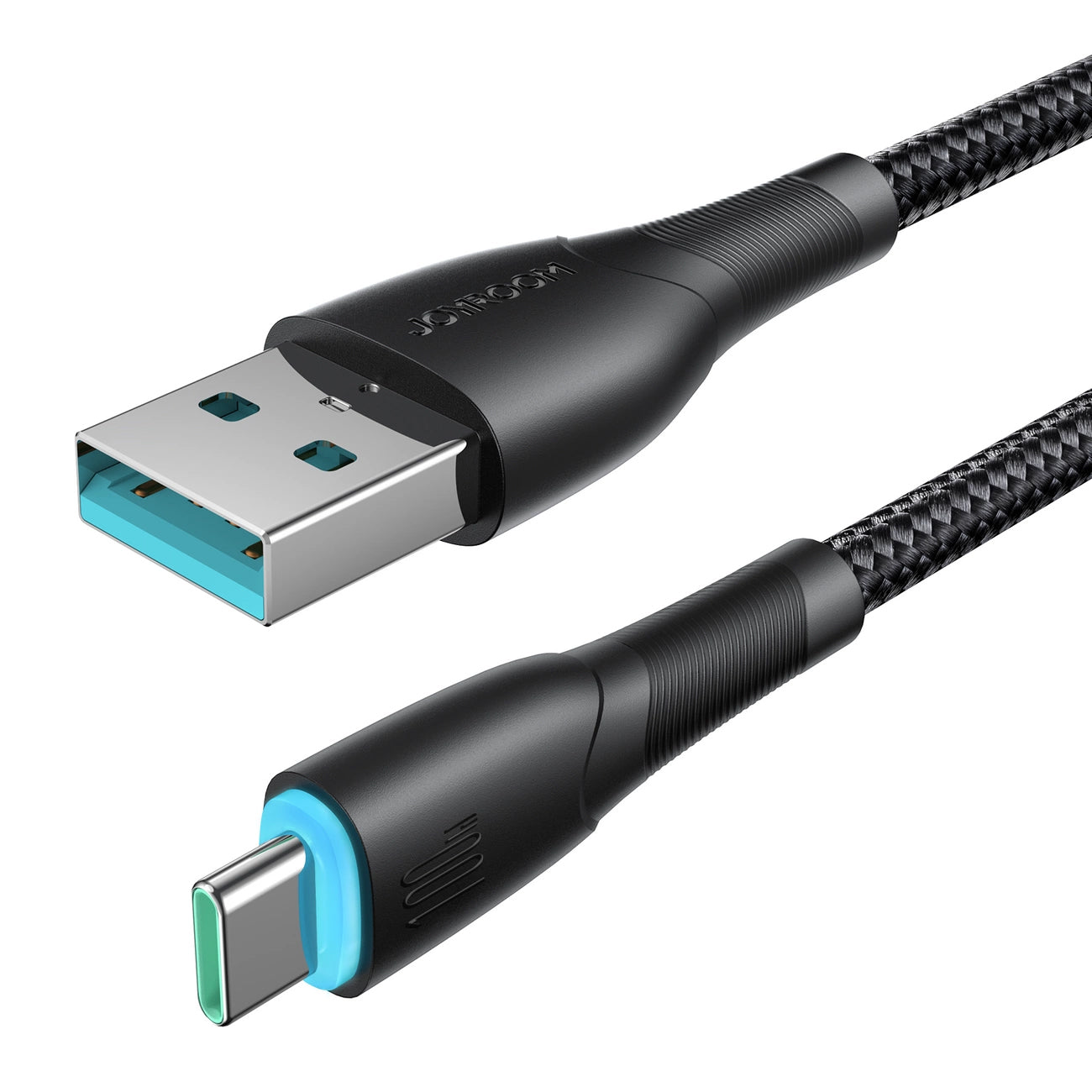 USB-A to USB-C Data and Charging Cable Joyroom S-A32, 100W, 1m, Black