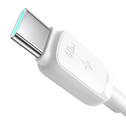 Kabel do danych i ładowania USB-C - USB-C Joyroom S-A14, 60W, 1.2m, Biały