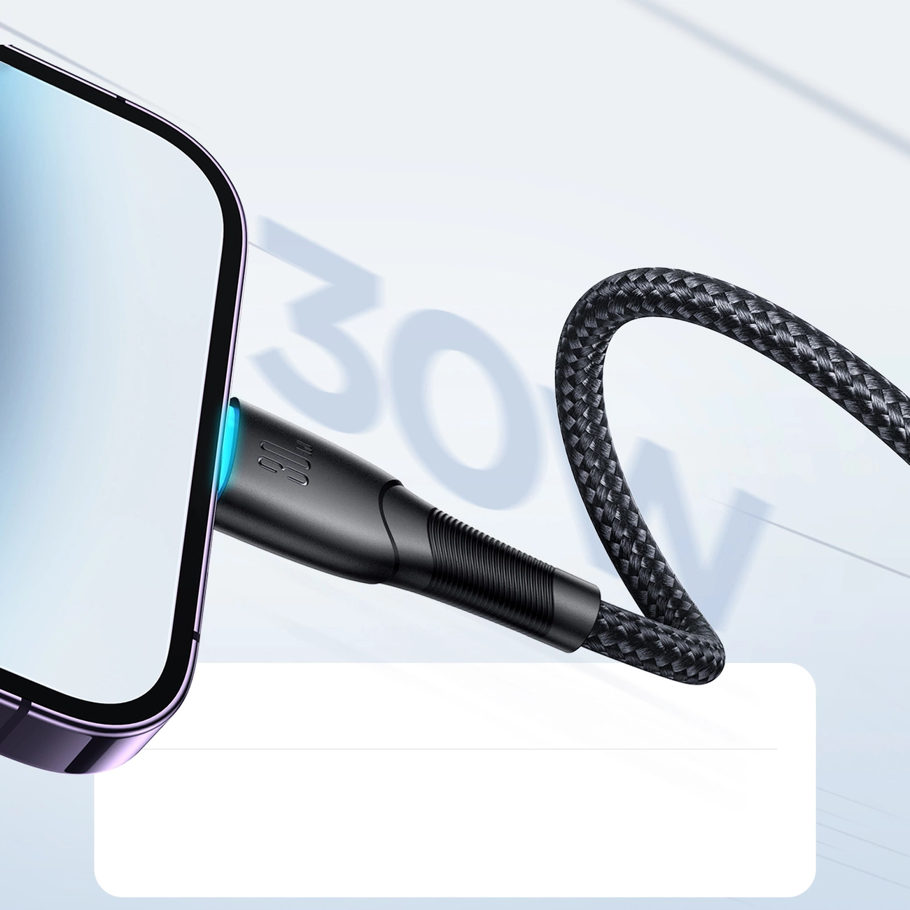 Kabel do danych i ładowania USB-C - Lightning Joyroom S-A32, 30W, 1m, Czarny