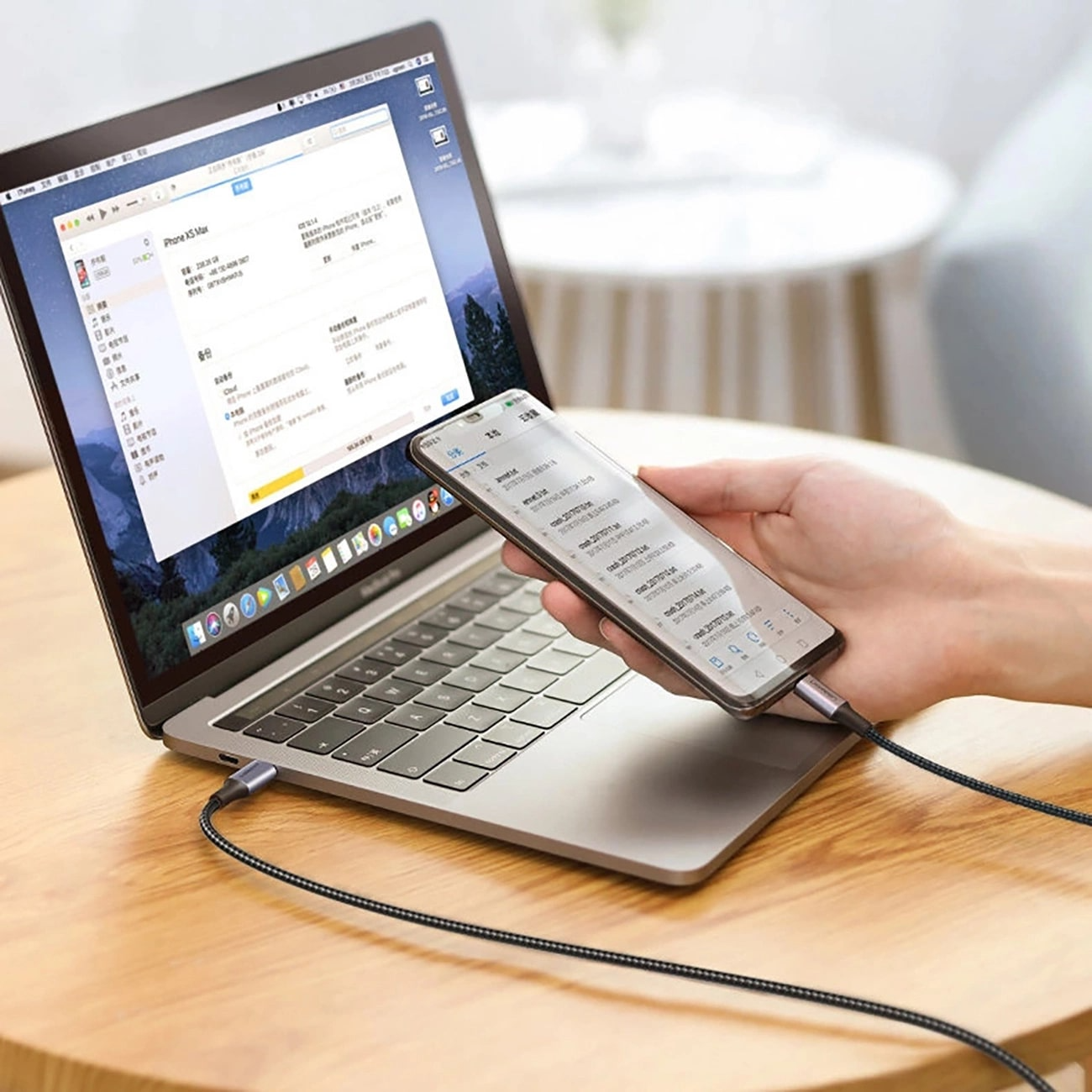 Kabel USB-C do USB-C UGREEN US316, 100W, 3m, Szary