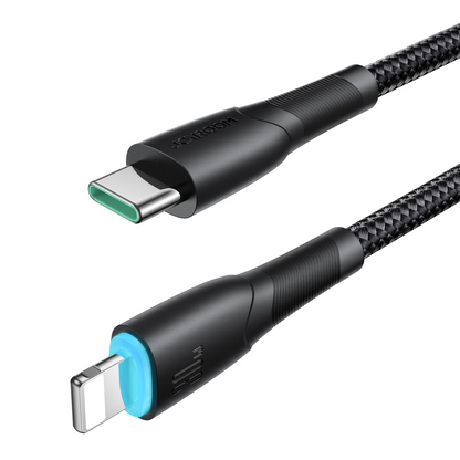 Kabel do danych i ładowania USB-C - Lightning Joyroom S-A32, 30W, 1m, Czarny