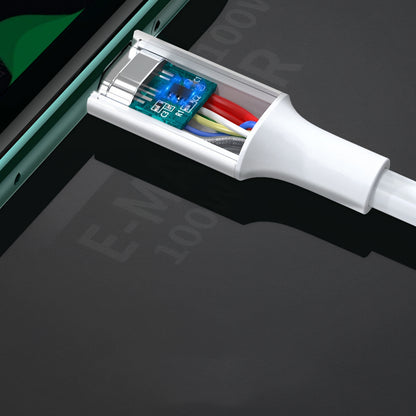 Kabel do danych i ładowania USB-C - USB-C UGREEN US300, 100W, 2m, Biały