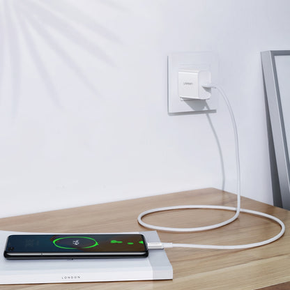 Kabel do danych i ładowania USB-C - USB-C UGREEN US300, 100W, 2m, Biały