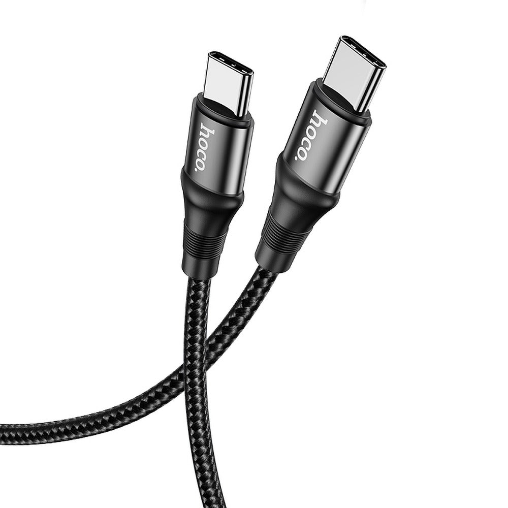 Kabel USB-C do ładowania i transmisji danych - USB-C HOCO X50, 100W, 1m, czarny