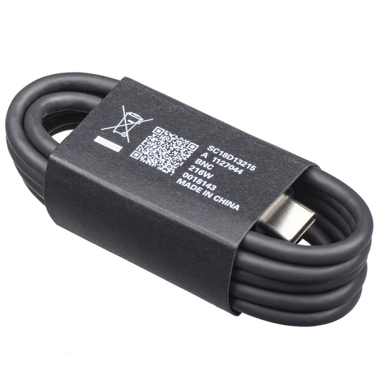 Kabel do danych i ładowania USB-C - USB-C Motorola, 1m, Czarny SC18D13215