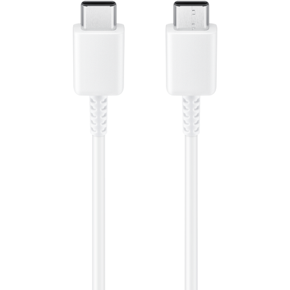 Kabel do danych i ładowania USB-C - USB-C Samsung EP-DN980BWE, 25W, 1m, Biały GH39-02115A