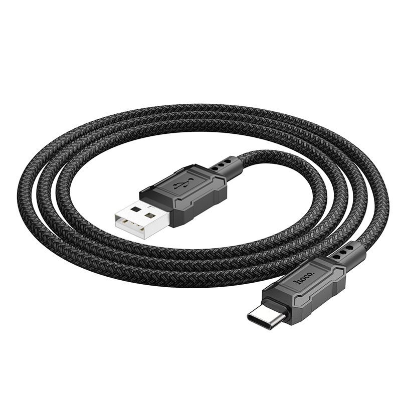 Kabel do ładowania i transmisji danych USB-A - USB-C HOCO Leader X94, 18 W, 1 m, czarny 