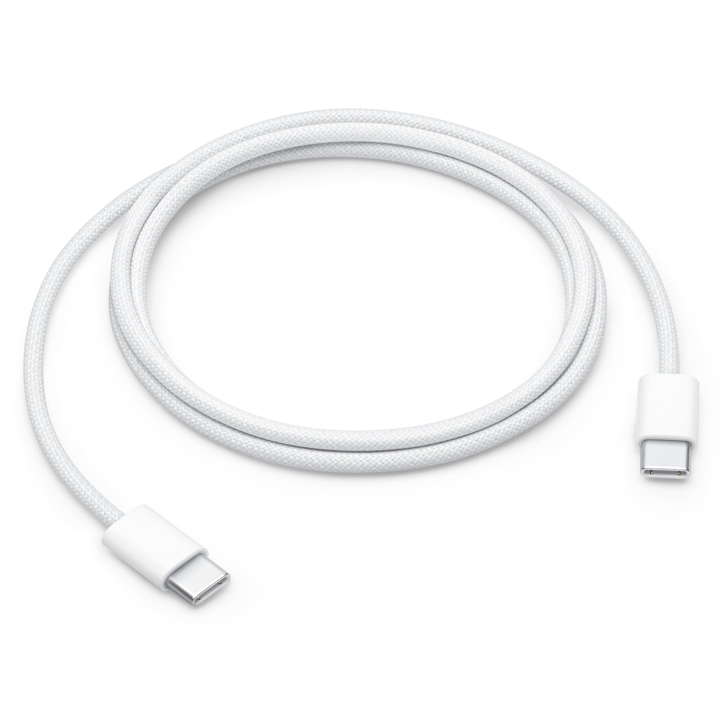 Kabel USB-C do ładowania i transmisji danych - Apple USB-C, 60 W, 1 m, biały MQKJ3ZM/A 