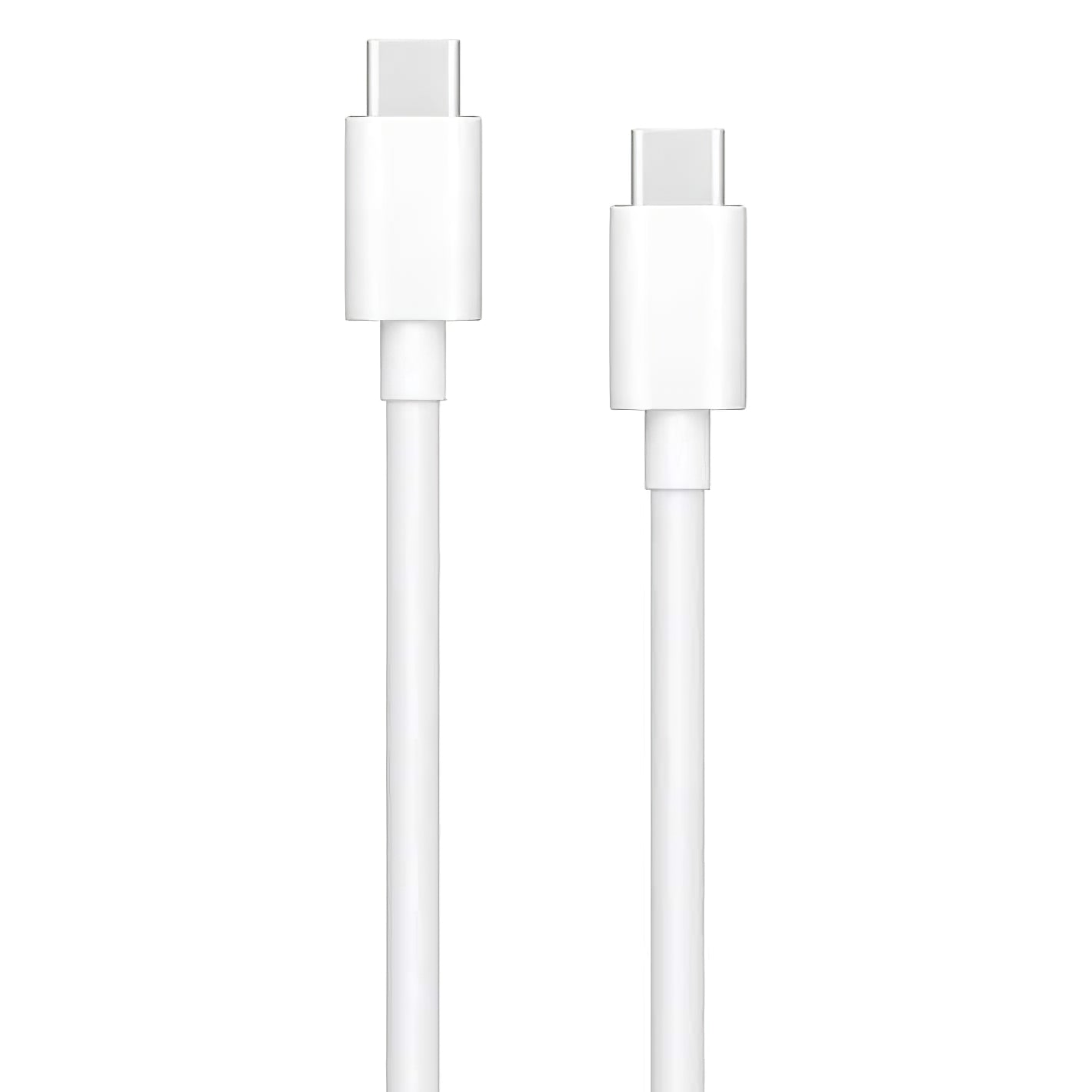 Kabel USB-C do ładowania i transmisji danych - USB-C Oppo DL149, 65 W, 1 m, biały