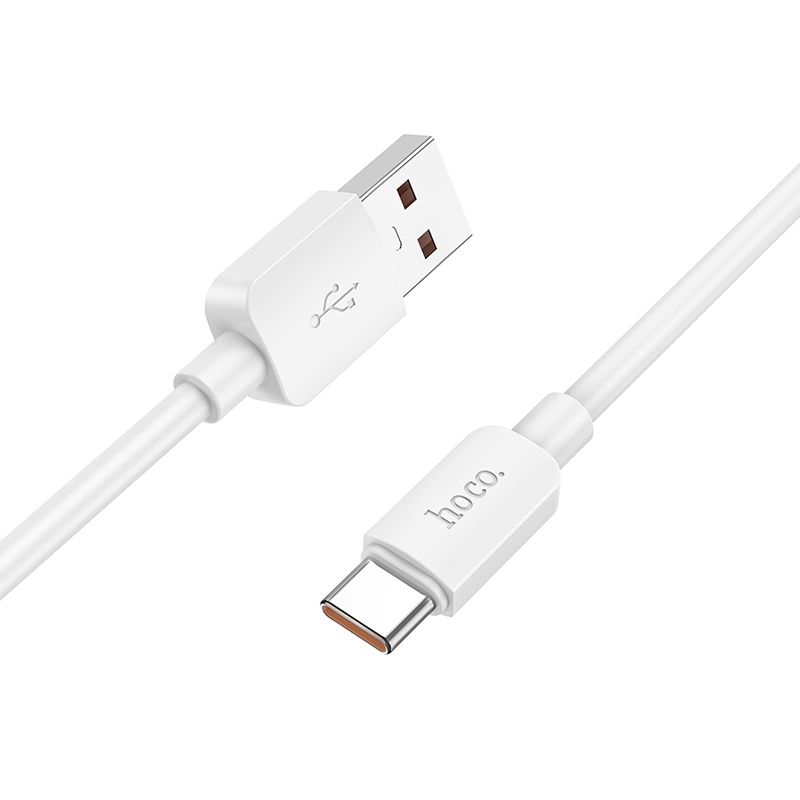 Kabel do danych i ładowania USB-A - USB-C HOCO X96, 100W, 1m, Biały
