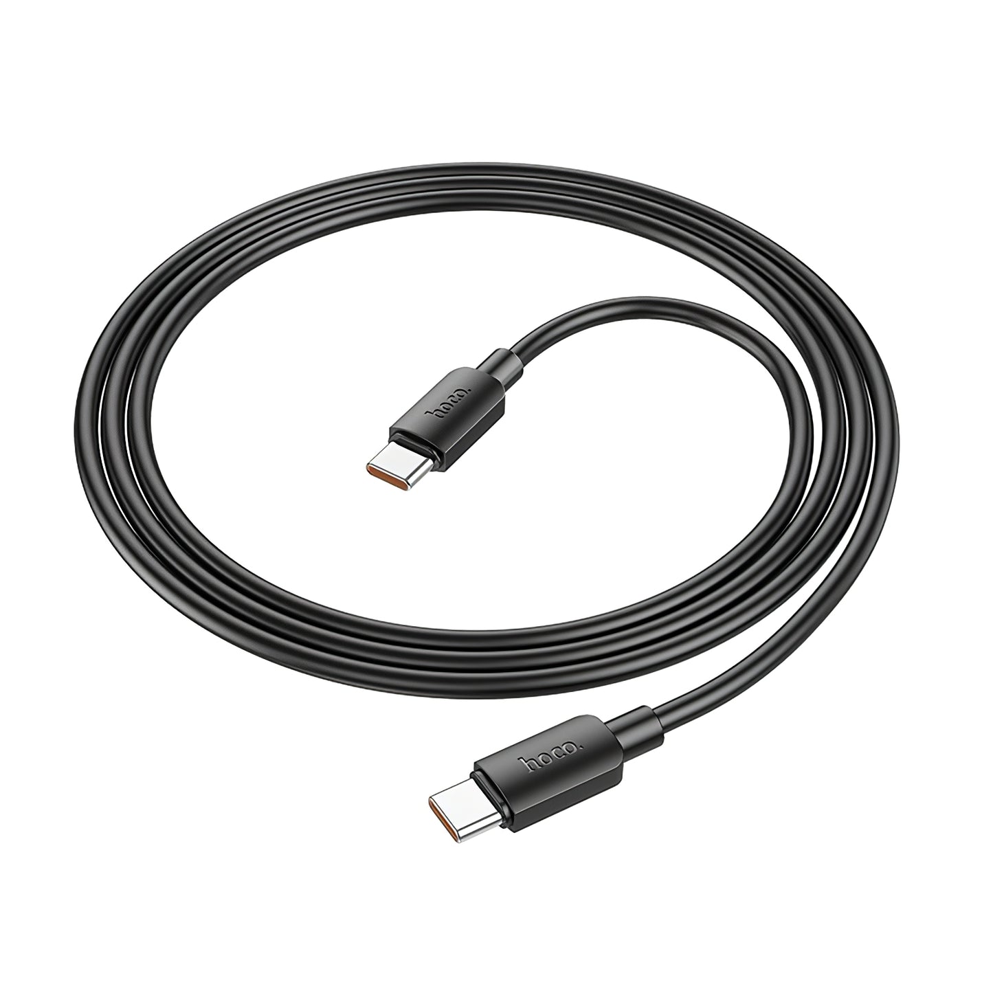 Kabel do danych i ładowania USB-C - USB-C HOCO X96, 100W, 1m, Czarny