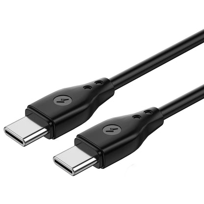 Kabel USB-C do ładowania i transmisji danych - USB-C WiWu Wi-C002, 67 W, 1 m, czarny 