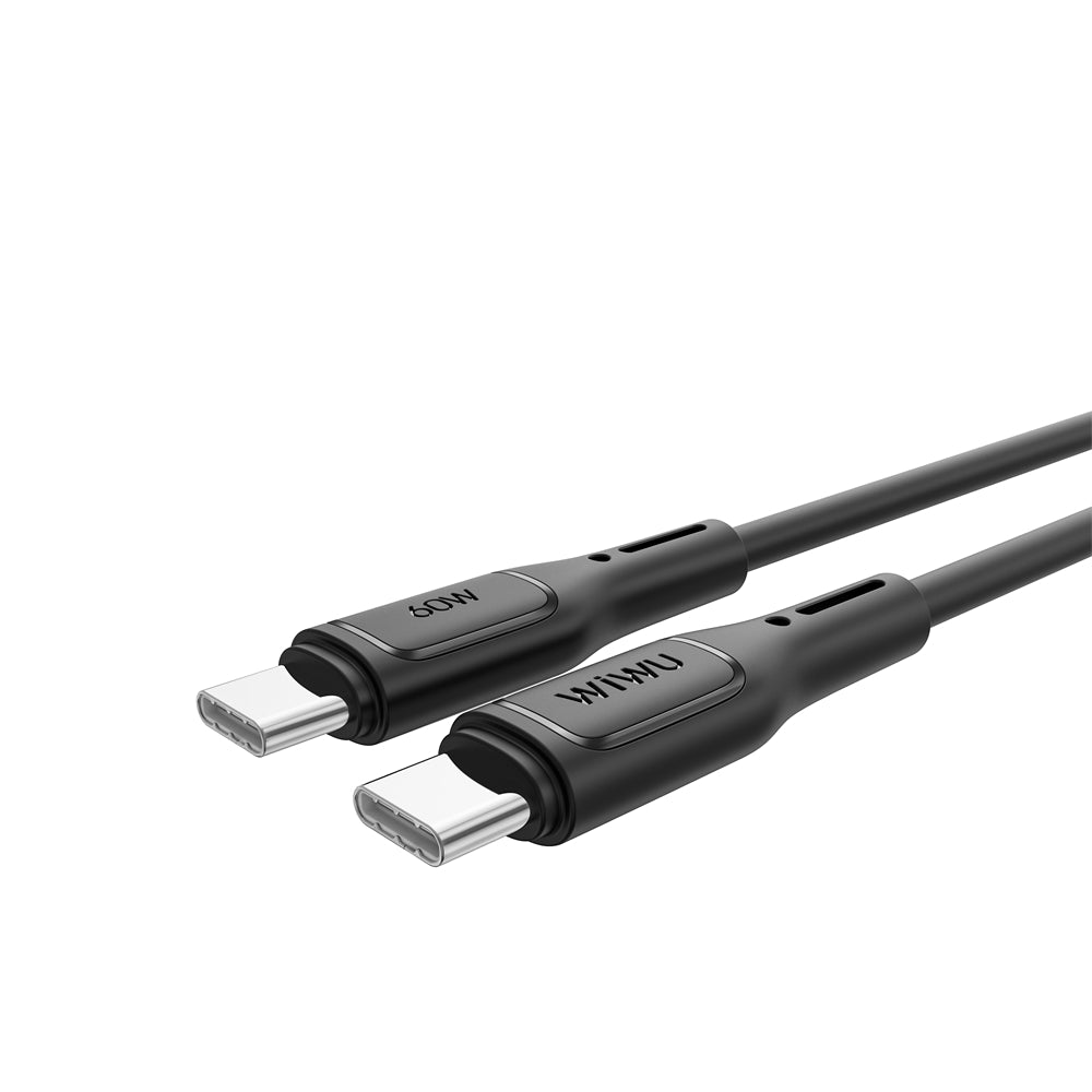 USB-C - Kabel USB-C do ładowania i transmisji danych WiWu Wi-C043E Starlink, 60W, 1m, czarny