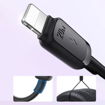 Kabel do danych i ładowania USB-C - Lightning Joyroom A14, 20W, 1.2m, Czarny