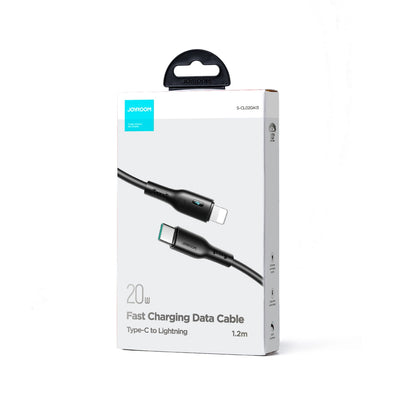 Kabel do danych i ładowania USB-C - Lightning Joyroom A13, 20W, 1.2m, Czarny