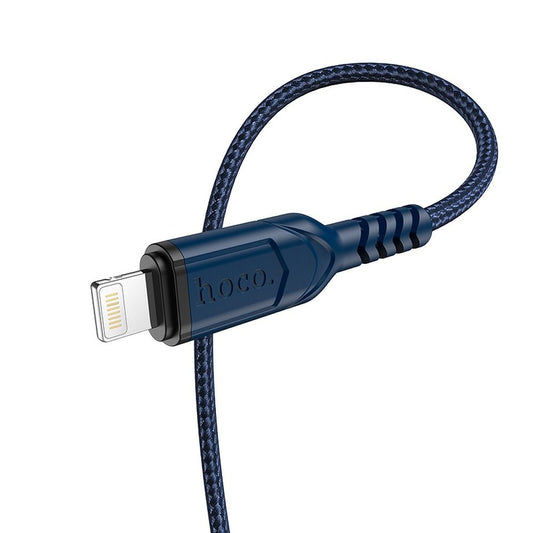 Kabel do danych i ładowania USB-A - Lightning HOCO X59 Victory, 18W, 1m, Niebieski