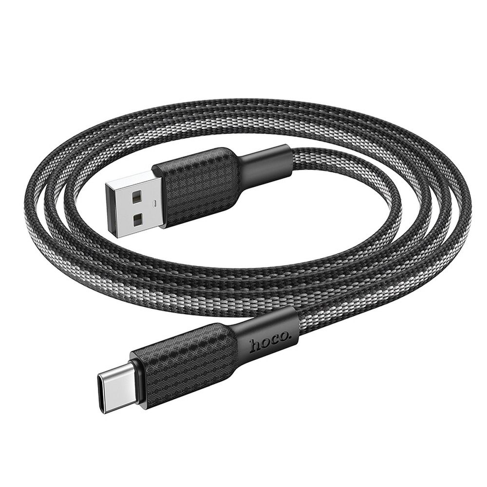 Kabel do danych i ładowania USB-A - USB-C HOCO X69, 18W, 1m, Czarny