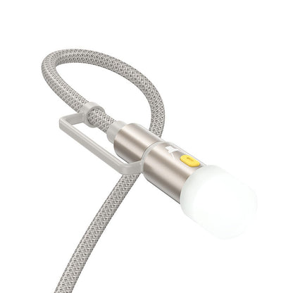 USB-C / Lightning Data and Charging Cable - USB-C / LED HOCO U138, 60W, 1.2m, Gray