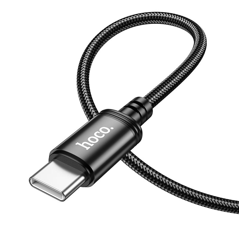 Kabel do danych i ładowania USB-A - USB-C HOCO X89, 18W, 1m, Czarny