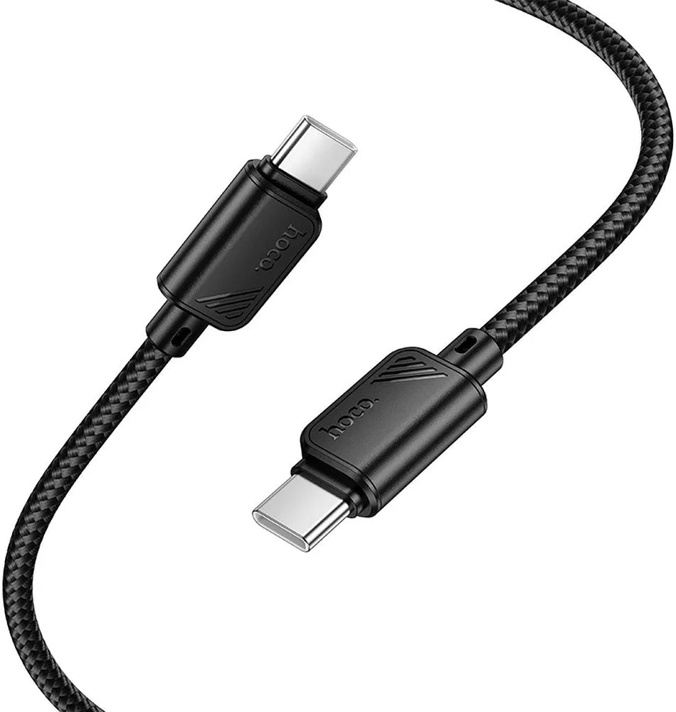 Kabel do danych i ładowania USB-C - USB-C HOCO X113, 60W, 1m, Czarny