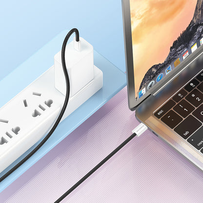 Kabel do danych i ładowania USB-C - USB-C Borofone BX103 Original, 60W, 1m, Czarny