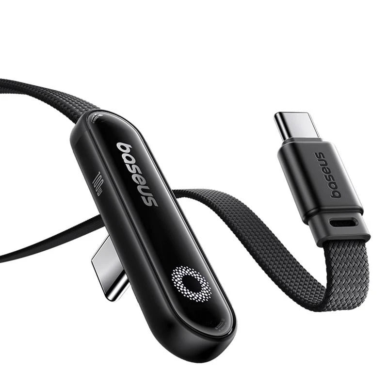 Kabel do danych i ładowania USB-C - USB-C Baseus MVP 3, 100W, 2m, Czarny P10382500121-01