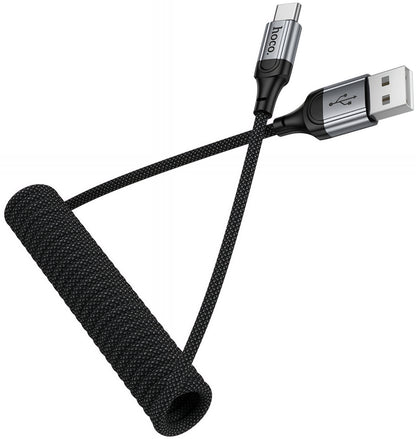 Kabel do danych i ładowania USB-A - USB-C HOCO X121, 18W, 1,5m, Czarny