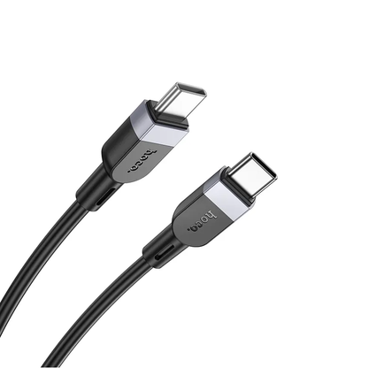 Kabel do danych i ładowania USB-C - USB-C HOCO X109, 60W, 1m, Czarny