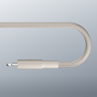 Kabel do danych i ładowania USB-C - Lightning Beats, 1,5 m, Beżowy MDGL4ZM/A