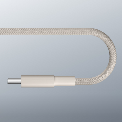 Kabel do danych i ładowania USB-C - USB-C Beats, 1,5m, Beżowy MDGD4ZM/A