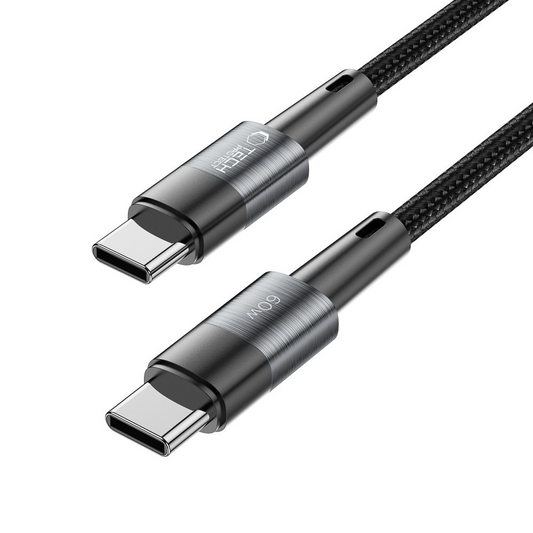 Kabel do przesyłu danych i ładowania USB-C - USB-C Tech-Protect Ultraboost, 60W, 1m, Szary