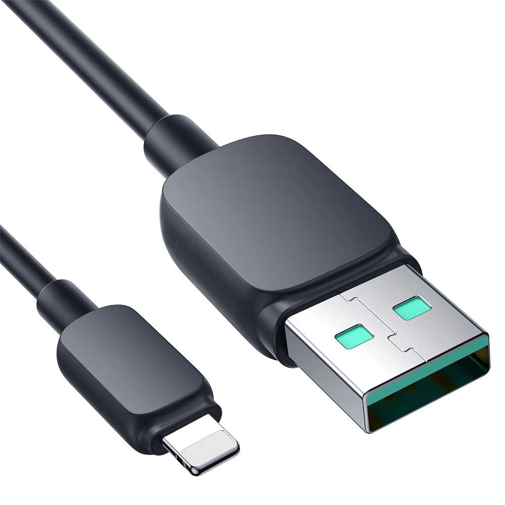 USB-A to Lightning Data and Charging Cable Joyroom S-A14, 18W, 1.2m, Black