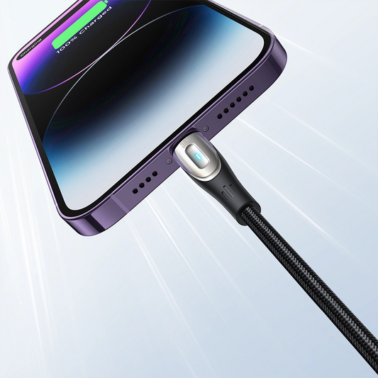 Kabel do przesyłu danych i ładowania USB-A - Lightning Joyroom SA31-AL3, 18W, 1,2m, Czarny