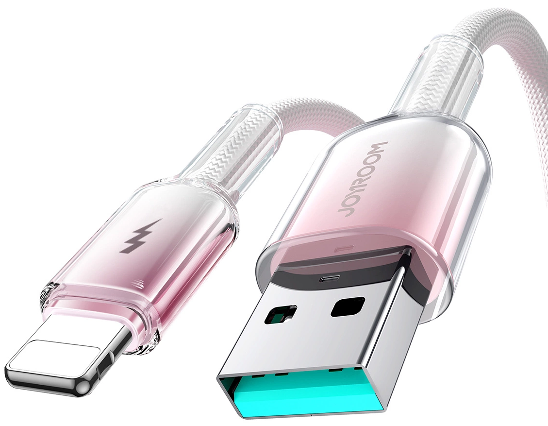 Kabel do przesyłu danych i ładowania USB-A - Lightning Joyroom S-A42, 18W, 1,2m, biały