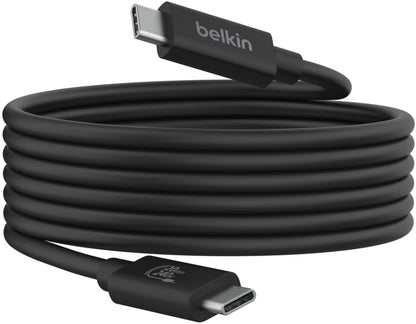 USB-C Data and Charging Cable - USB-C Belkin Connect, 240W, 2m, Black INZ004bt2MBK