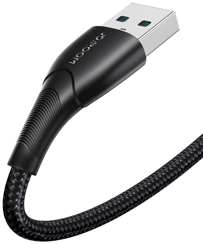Kabel do transmisji danych i ładowania USB-A – Lightning Joyroom SA32-AL3, 18 W, 1 m, czarny