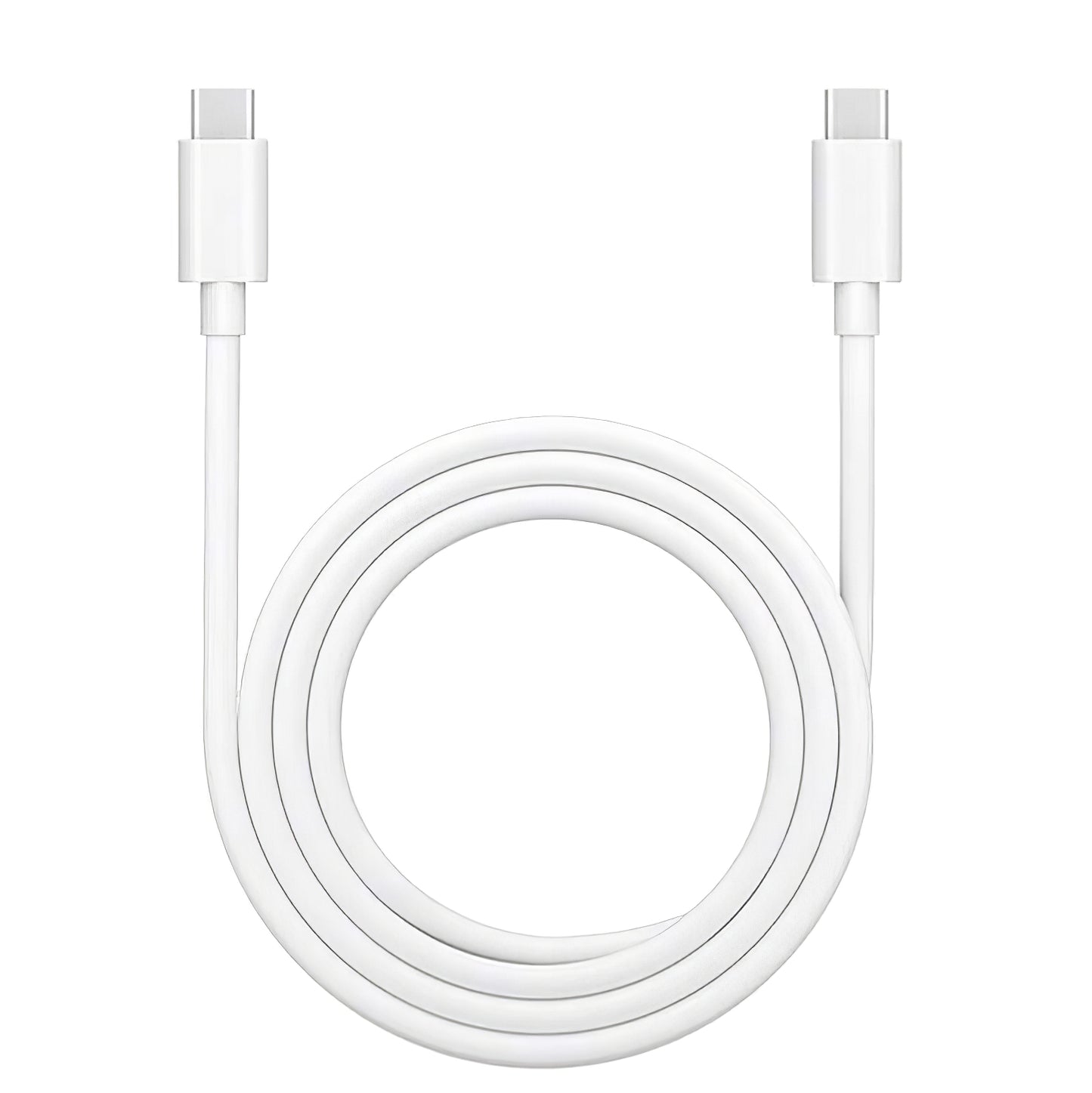 Kabel USB-C do ładowania i transmisji danych - USB-C Oppo DL149, 65 W, 1 m, biały