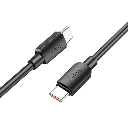 Kabel do danych i ładowania USB-C - USB-C HOCO X96, 100W, 1m, Czarny