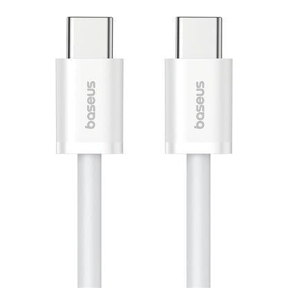 Kabel USB-C do ładowania i transmisji danych - USB-C Baseus Superior Series 2, 100 W, 1 m, biały P10365200211-03 