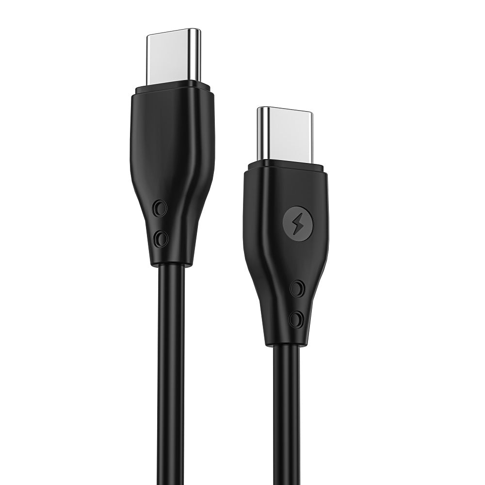 Kabel USB-C do ładowania i transmisji danych - USB-C WiWu Wi-C002, 67 W, 1 m, czarny 