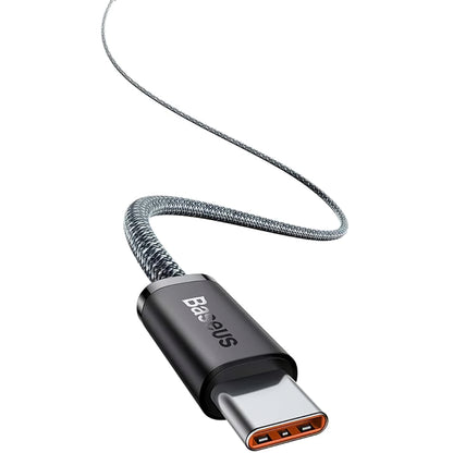 Kabel USB-C do ładowania i transmisji danych - USB-C Baseus Dynamic Series, 100W, 2m, szary CALD000316 