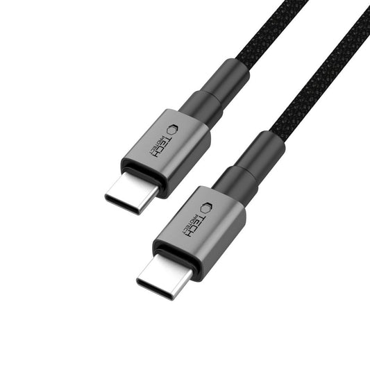 Kabel do danych i ładowania USB-C - USB-C Tech-Protect Ultraboost DNA, 60W, 0.5m, Szary