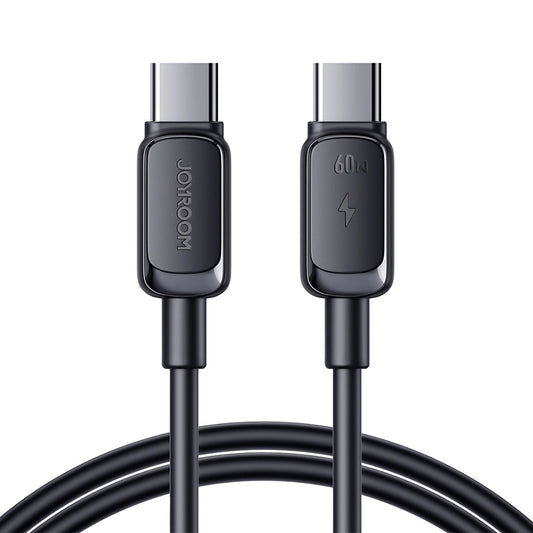 Kabel do danych i ładowania USB-C - USB-C Joyroom A14, 60W, 1.2m, Czarny