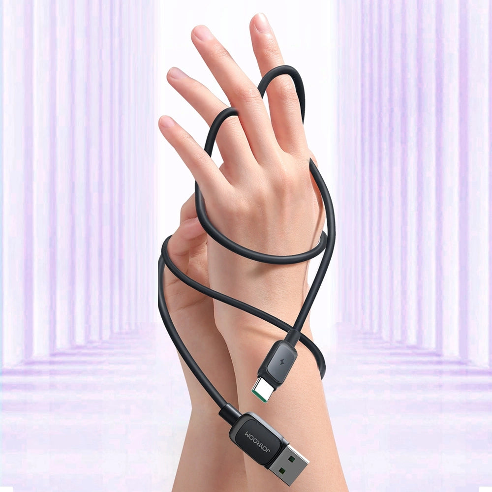 Kabel do danych i ładowania USB-A - USB-C Joyroom A14, 18W, 1.2m, Czarny